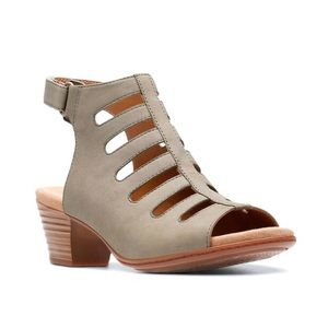 clarks gladiator wedge sandals